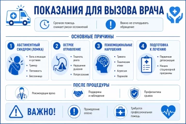 Капельница от наркотиков на дому в Ленинградской