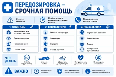 Помощь при передозировке в Ленинградской
