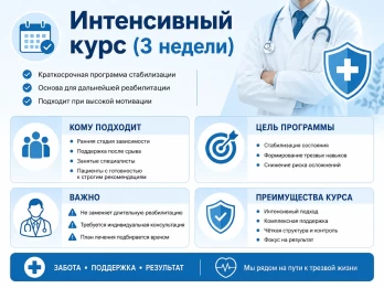 Реабилитация за 21 день в Ленинградской
